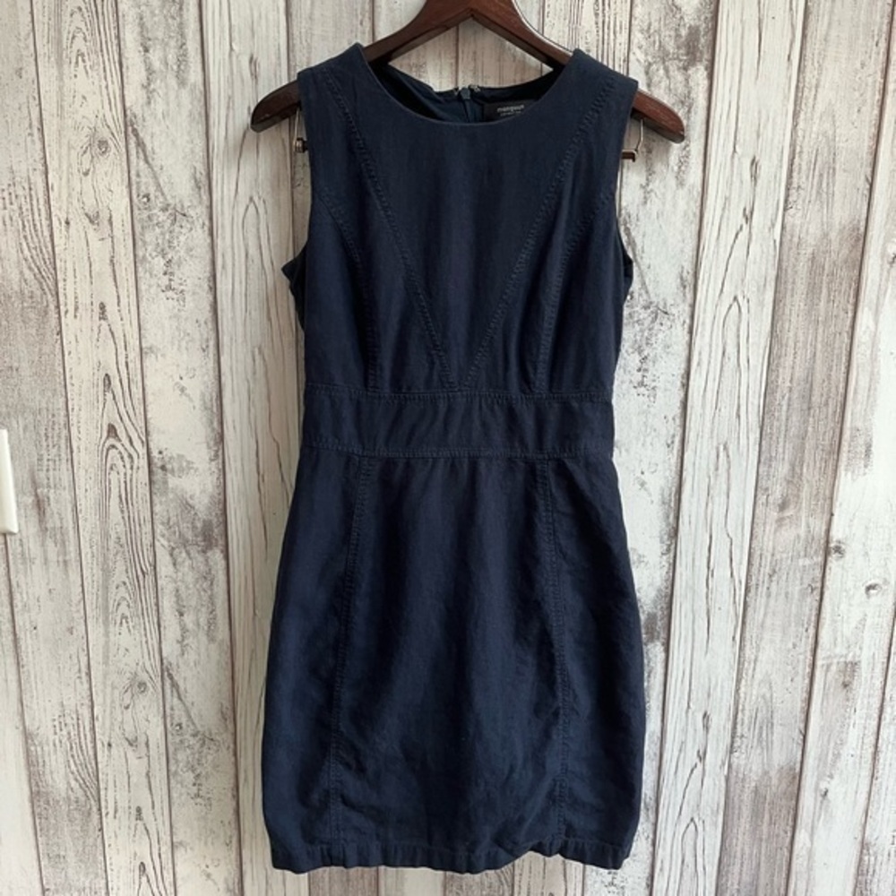 Manguun navy blue dress size 6